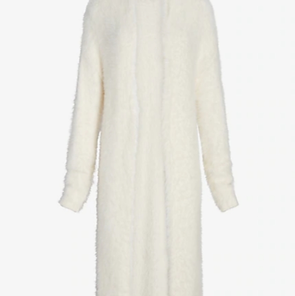 White Furry Duster - Picture 3 of 7